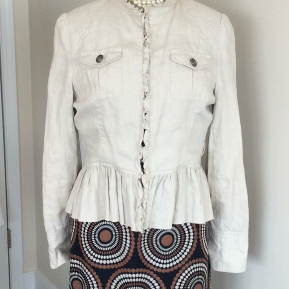 ⭐️⭐️ Linen Jacket ⭐️⭐️ - Picture 2 of 7